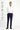 Orta Lacivert Techno-Line Slim Fit Dar Kesim Likralı Örme Klasik Kumaş Pantolon