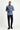 Koyu Lacivert Uzun Kol Regular Fit Pamuklu Denim Gömlek