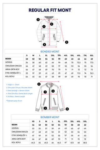  Orta Gri Dik Yaka Fermuarlı Cepli Rüzgar Geçirmez Kapitone Spor Mont