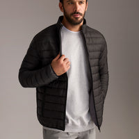 Siyah Kapitone Spor Mont