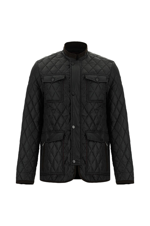 Siyah Kapitone Spor Mont