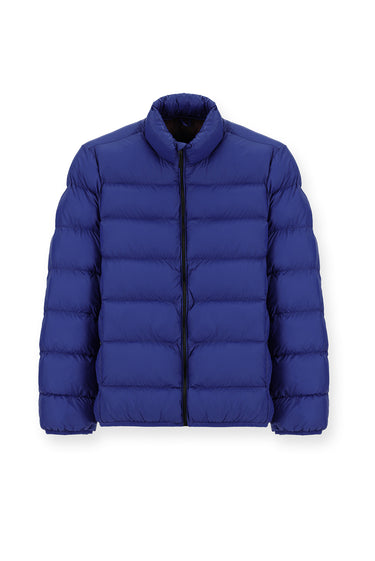 Saks Mavi Çantalı Spor Şişme Mont