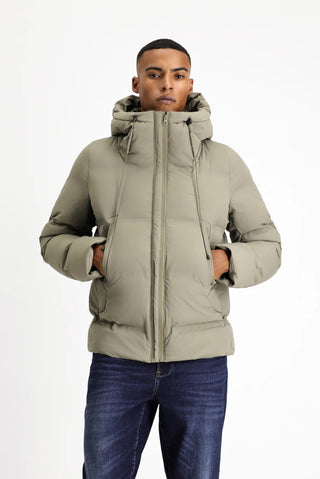  Orta Vizon Kapüşonlu Şişme Spor Mont