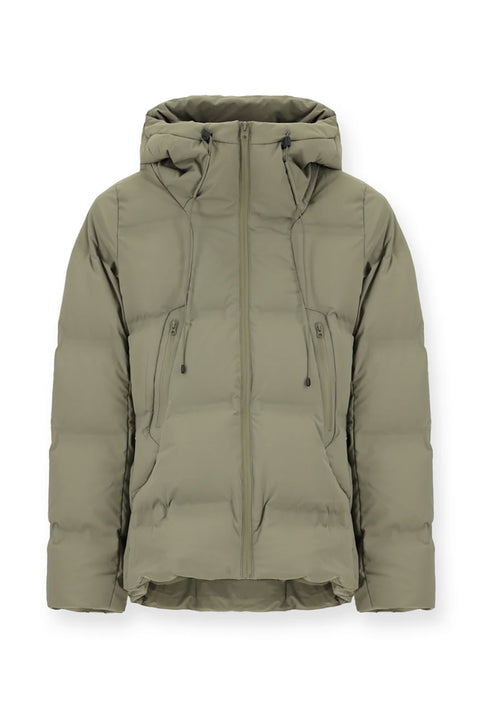 Orta Vizon Kapüşonlu Şişme Spor Mont