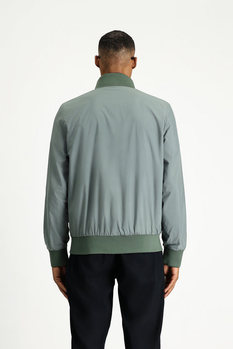 Koyu Haki Mevsimlik Spor Bomber Ceket Mont