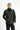 Orta Haki Slim Fit Dar Kesim Kapüşonlu Spor Şişme Mont