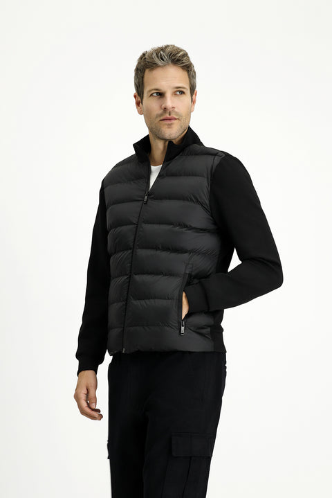 Siyah Spor Şişme Scuba Mont