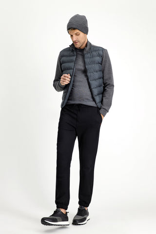  Orta Gri Spor Şişme Scuba Mont