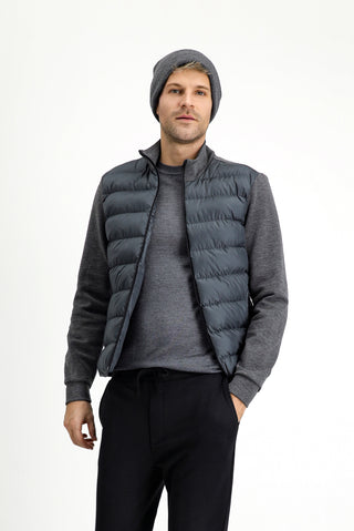  Orta Gri Spor Şişme Scuba Mont