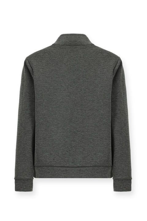 Orta Gri Spor Şişme Scuba Mont