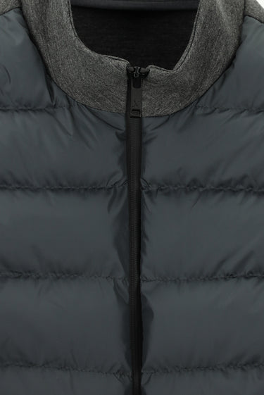 Orta Gri Spor Şişme Scuba Mont