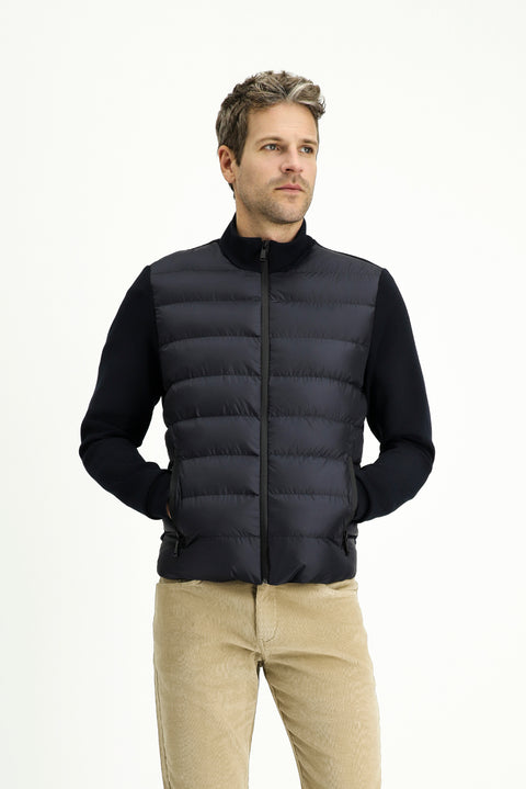 Lacivert Spor Şişme Scuba Mont