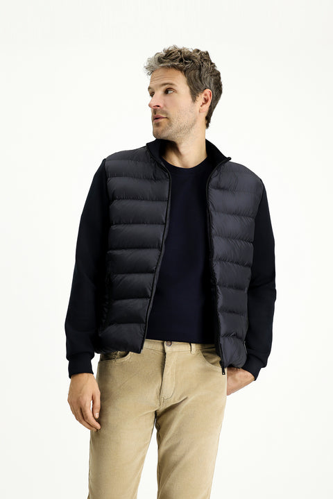 Lacivert Spor Şişme Scuba Mont