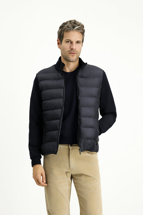 Lacivert Spor Şişme Scuba Mont