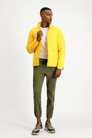  Sarı Kapitone Spor Mont