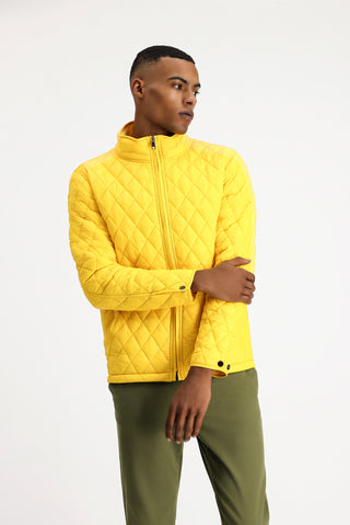  Sarı Kapitone Spor Mont