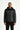 Siyah Slim Fit Dar Kesim Kapüşonlu Spor Şişme Mont
