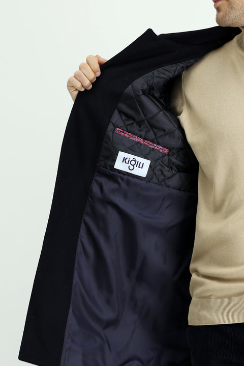 Koyu Lacivert Klasik Kaban