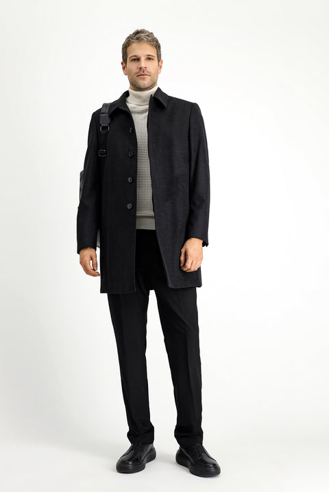 Koyu Antrasit Klasik Kaban