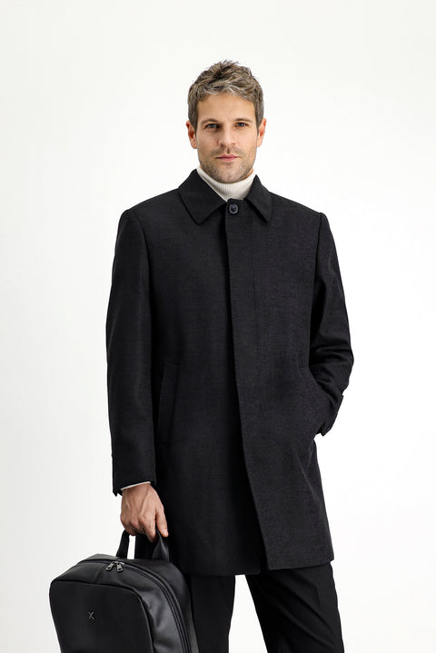 Koyu Antrasit Klasik Kaban