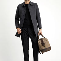 Orta Antrasit Klasik Kaban