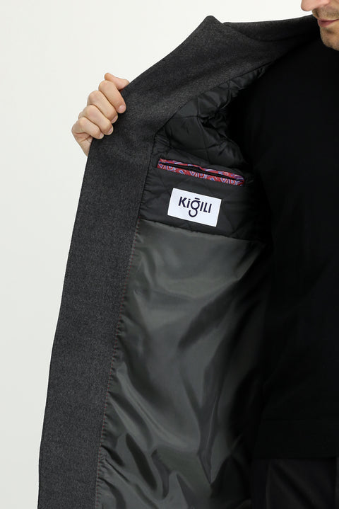 Orta Antrasit Klasik Kaban