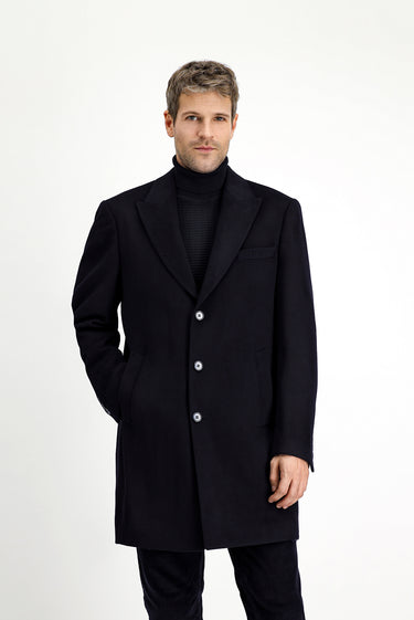  Koyu Lacivert Klasik Kaban