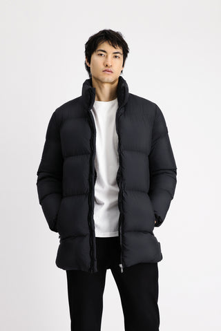  Siyah Spor Şişme Kaban