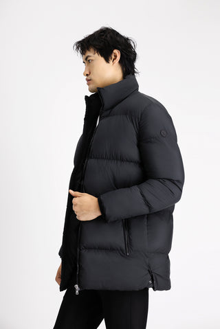  Siyah Spor Şişme Kaban