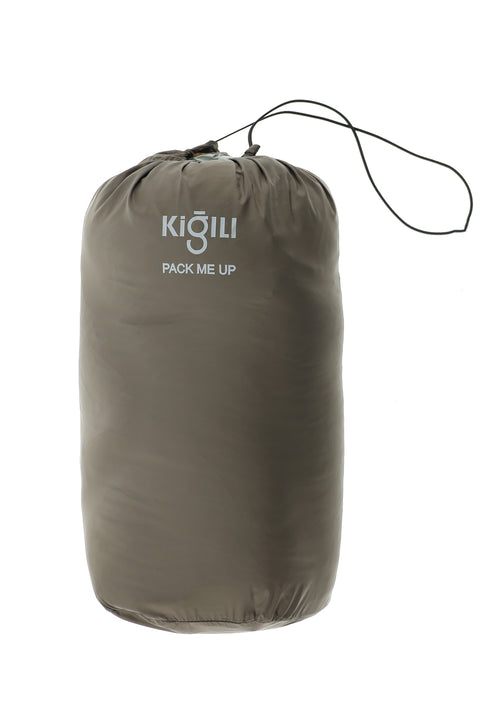 Açık Gri Çantalı Spor Şişme Yelek