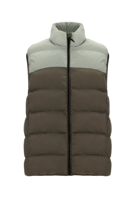 Açık Gri Çantalı Spor Şişme Yelek