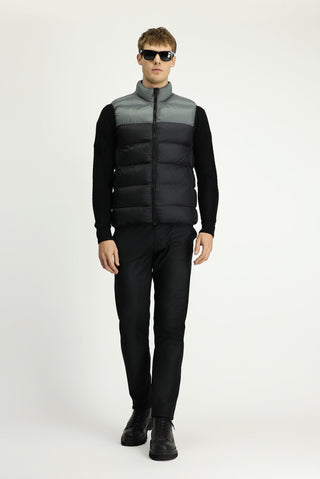  Orta Gri Çantalı Spor Şişme Yelek