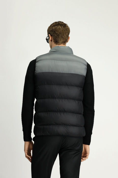 Orta Gri Çantalı Spor Şişme Yelek