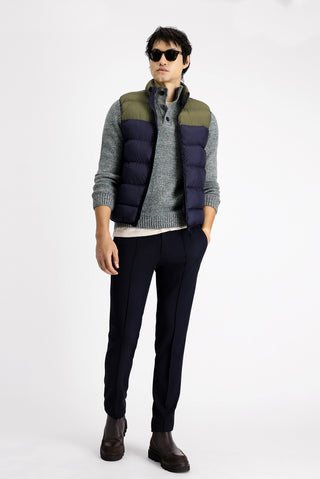  Orta Haki Çantalı Spor Şişme Yelek