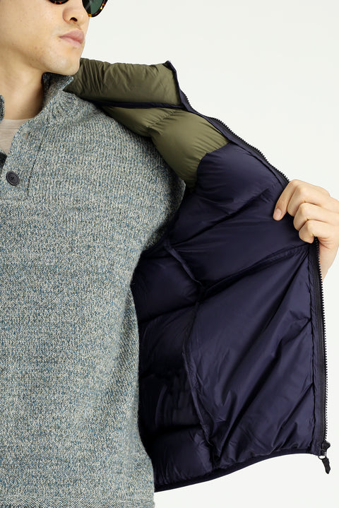 Orta Haki Çantalı Spor Şişme Yelek