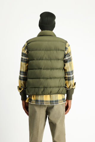  Orta Haki Kapitone Çantalı Spor Şişme Yelek