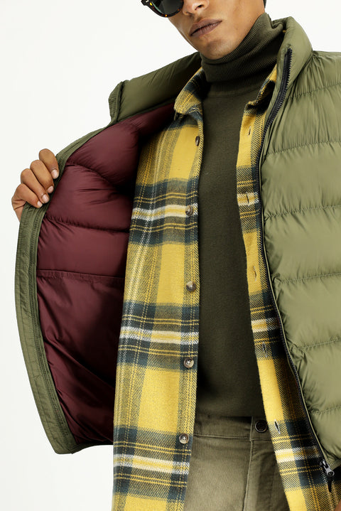 Orta Haki Kapitone Çantalı Spor Şişme Yelek