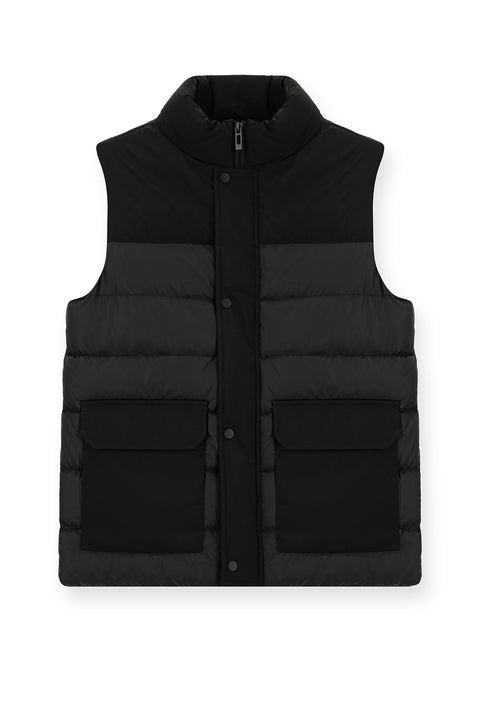 Black Sports Padded Vest