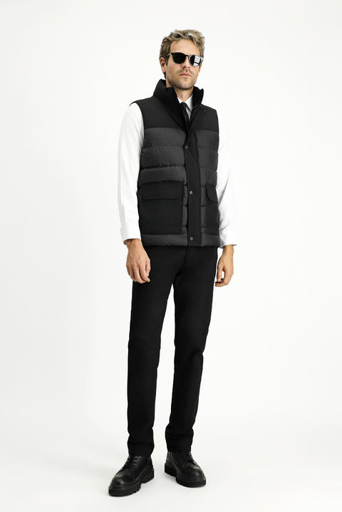 Black Sports Padded Vest