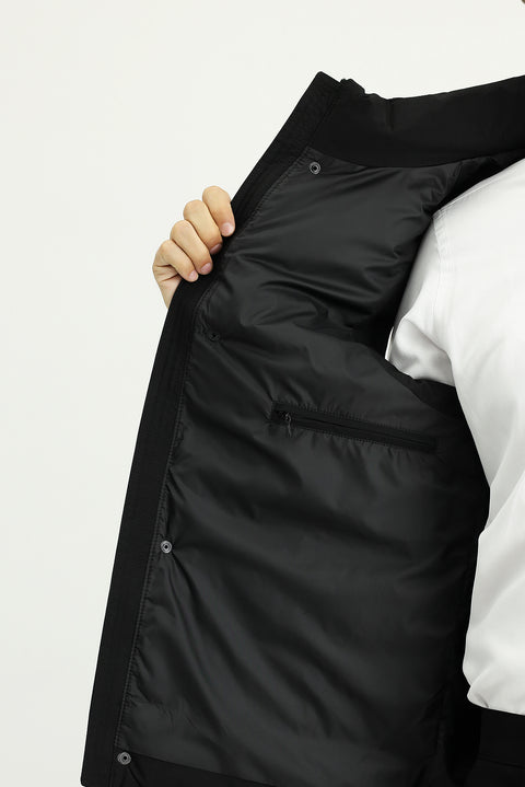 Black Sports Padded Vest