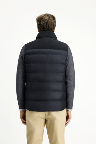  Koyu Lacivert Spor Şişme Yelek