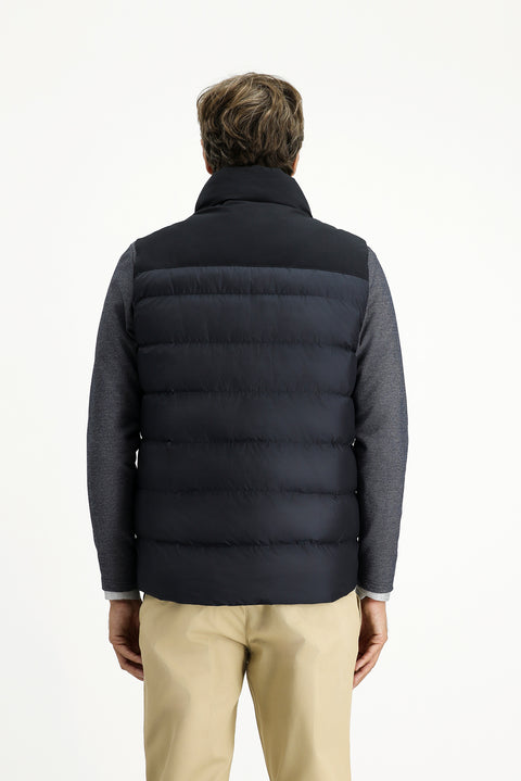 Koyu Lacivert Spor Şişme Yelek