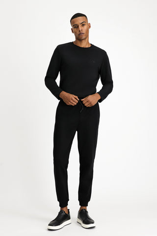  Siyah Pamuk Sweatpant / Eşofman Altı