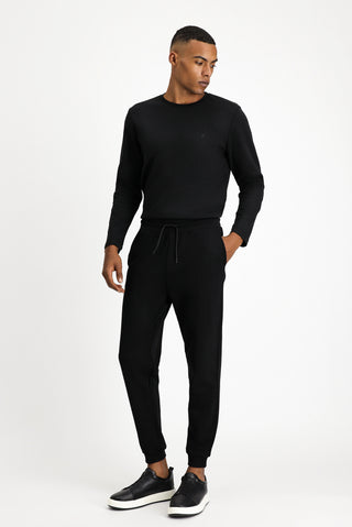  Siyah Pamuk Sweatpant / Eşofman Altı
