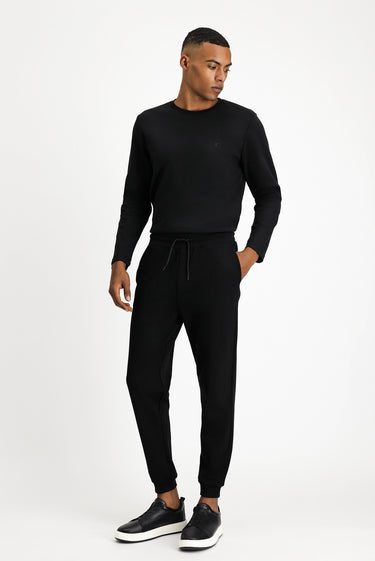  Siyah Pamuk Sweatpant / Eşofman Altı