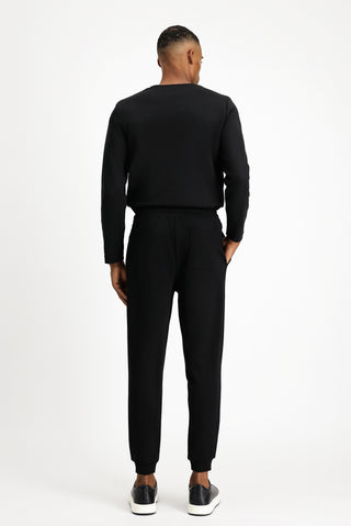  Siyah Pamuk Sweatpant / Eşofman Altı