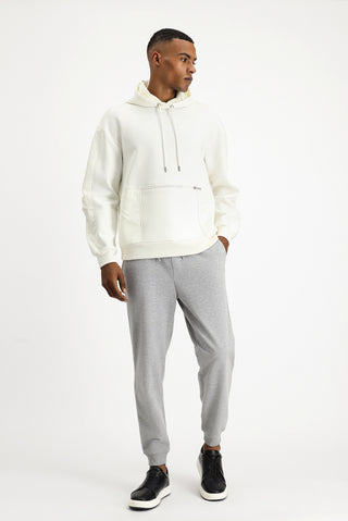  Orta Gri Melanj Pamuk Sweatpant / Eşofman Altı