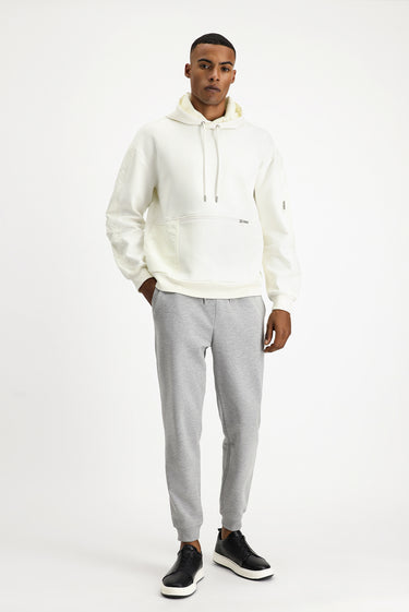 Orta Gri Melanj Pamuk Sweatpant / Eşofman Altı