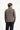 Orta Kahve Polo Yaka Regular Fit Pamuklu Sweatshirt