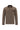 Orta Kahve Polo Yaka Regular Fit Pamuklu Sweatshirt